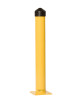 Buy Eagle 1763 6 Inch x 36 Inch Yellow Round Steel Bollard Post  w/ Cap today and SAVE up to 25%.
