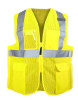 Occunomix LUX-SSGCB Classic Mesh 5 PT Break Away Safety Vest