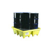 CEP 5001-YE-D 4 Drum Poly Spill Pallet 6000 w/ Drain. Shop now!