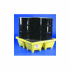 CEP 5001-YE-D 4 Drum Poly Spill Pallet 6000 w/ Drain. Shop now!