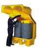 UltraTech 1083 2 Drum Ultra Hard Top P2 Outdoor Containment Storage w/ Drain. Shop now!