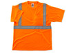 Ergodyne 8289 GloWear Class 2 Economy T Shirts Front view as Shown in Orange. Shop now!