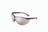 Uvex Genesis XC Safety Glasses. Available in Black Frame, Silver Mirror Ultra-dura Lens. Shop Now!