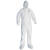 KleenGuard A30 46122 Hooded and Booted Breathable Protection Coveralls - Medium - 25 Each