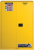 Justrite 894500Yellow 45Gal Sure-Grip Ex Flammable Safety Cabinet. Shop now!