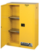 Justrite 894500Yellow 45Gal Sure-Grip Ex Flammable Safety Cabinet. Shop now!