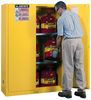 Justrite 894500Yellow 45Gal Sure-Grip Ex Flammable Safety Cabinet. Shop now!