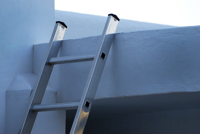 an Extension Ladder 