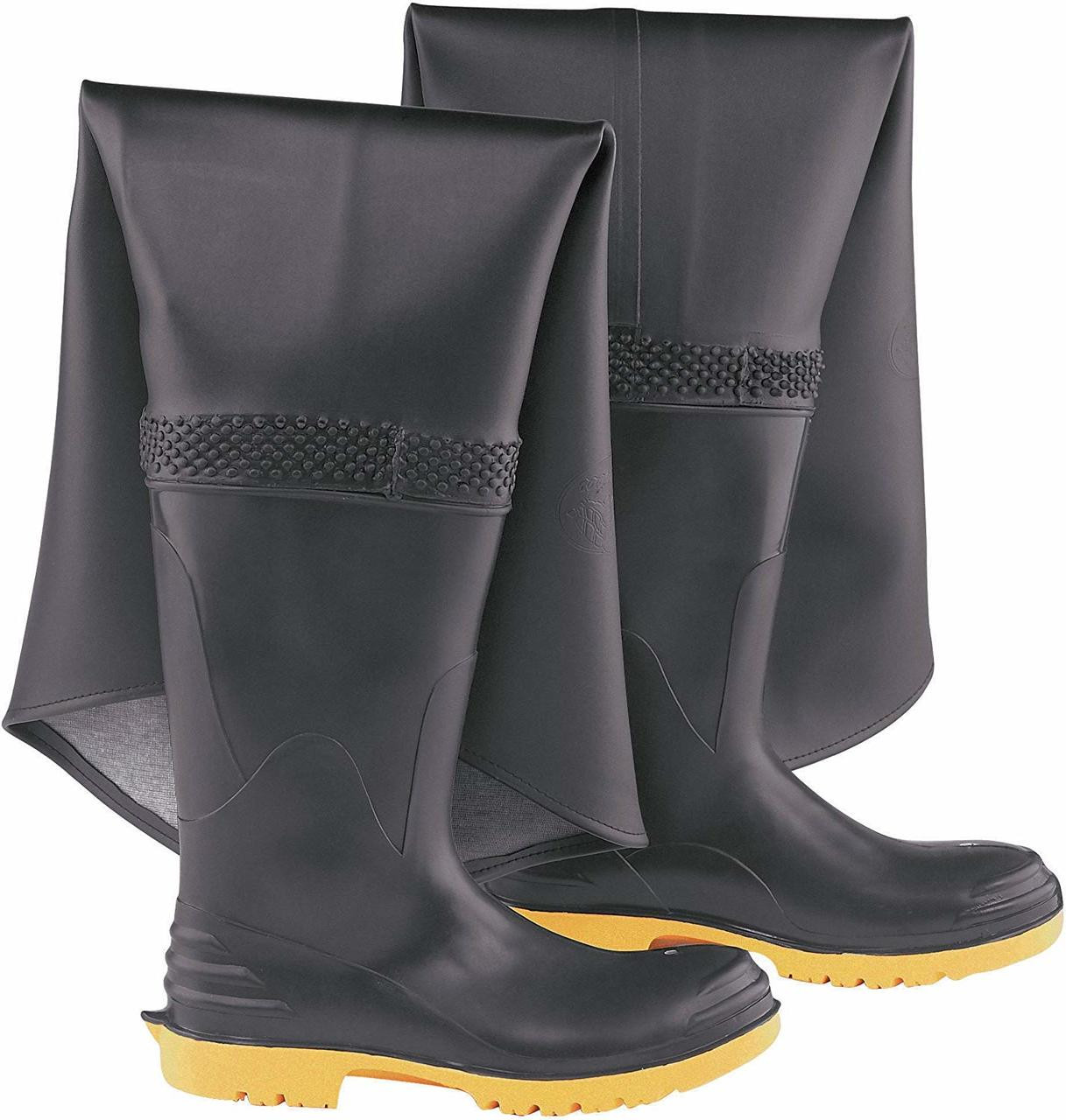 steel toe hip waders