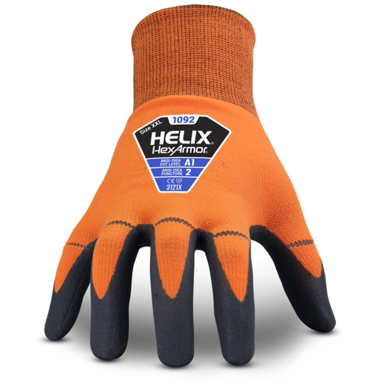 Oil Shield®, 12 High Temp Neoprene Insulated Gloves - Mens Size L