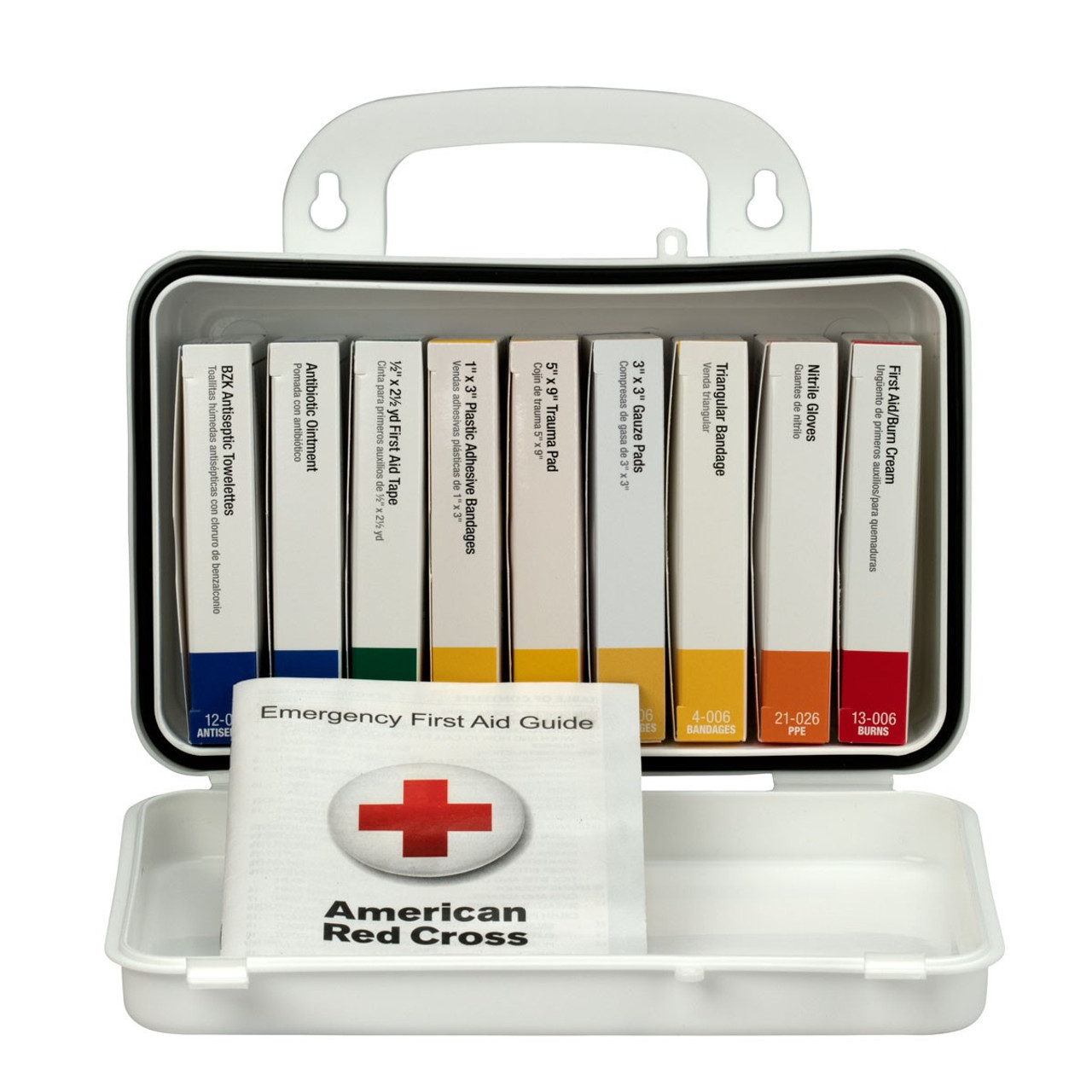 38 Pc First Aid Kit To Go Emergency Home Medical Minor Wound Care