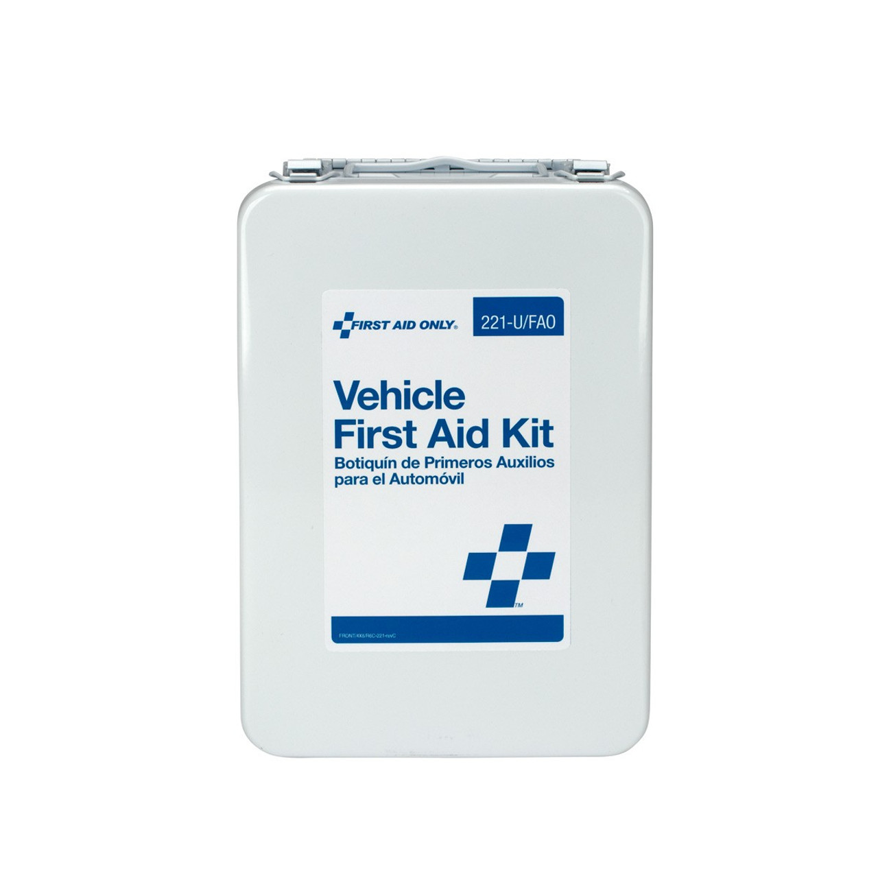 25 Person Vehicle First Aid Kit, Metal Case