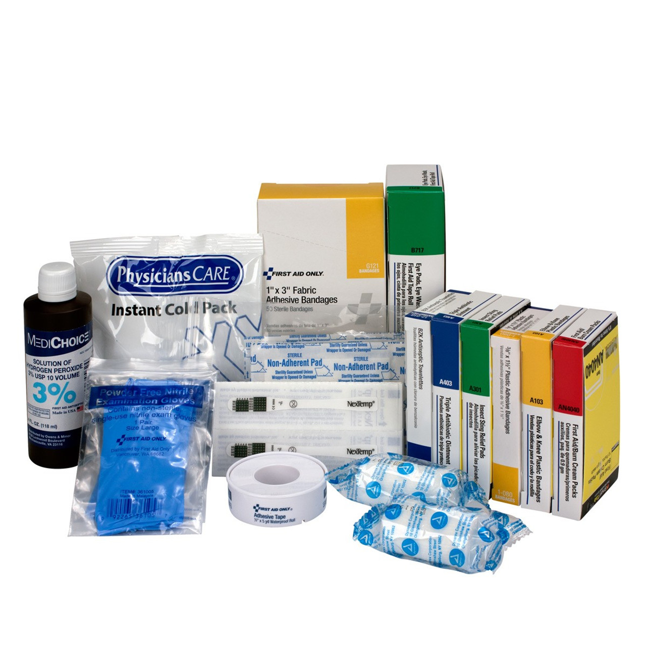 50 Person First Aid Refill, First Aid Supplies