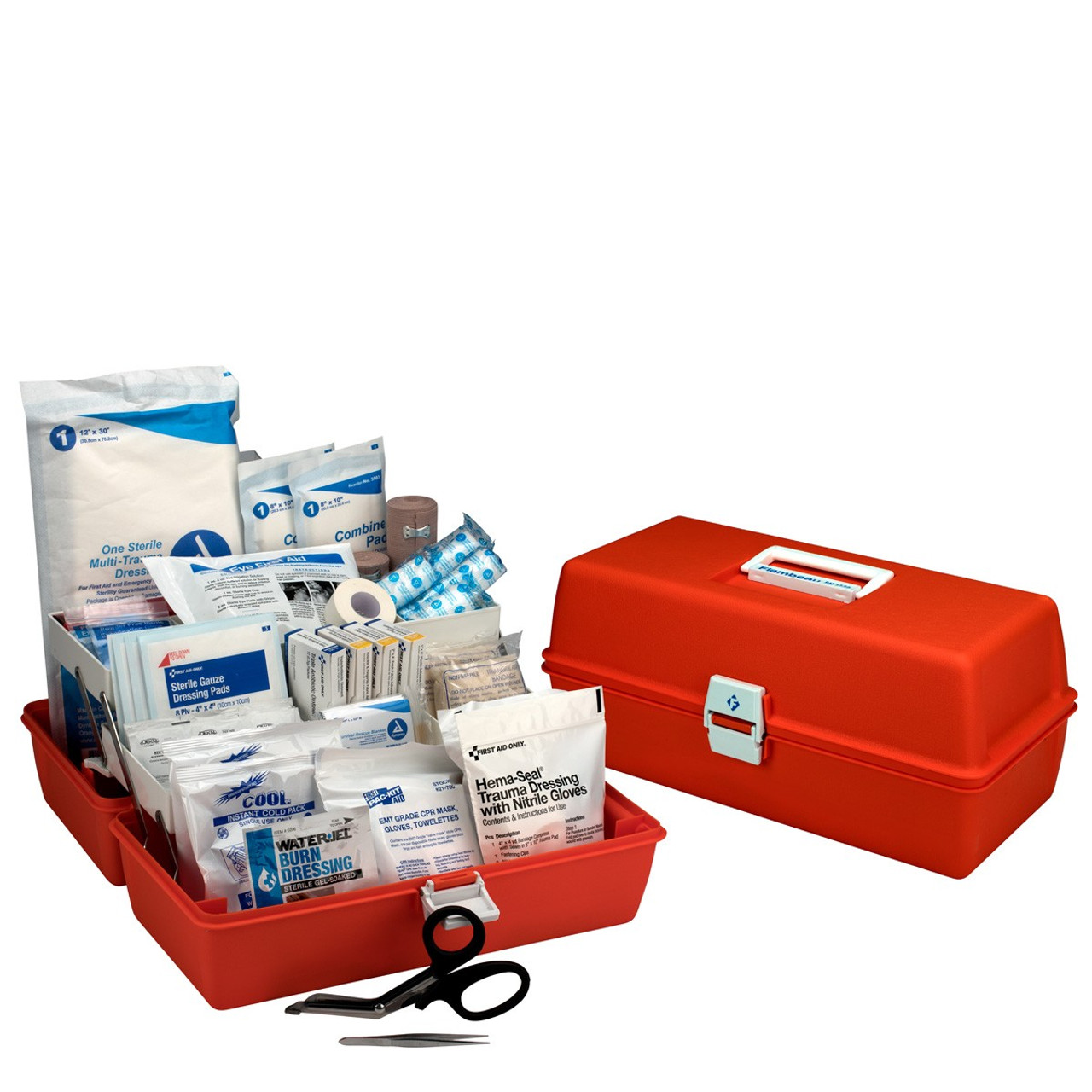 First Aid Only 3100 Responder Kit, Small 98 Piece Plastic Case