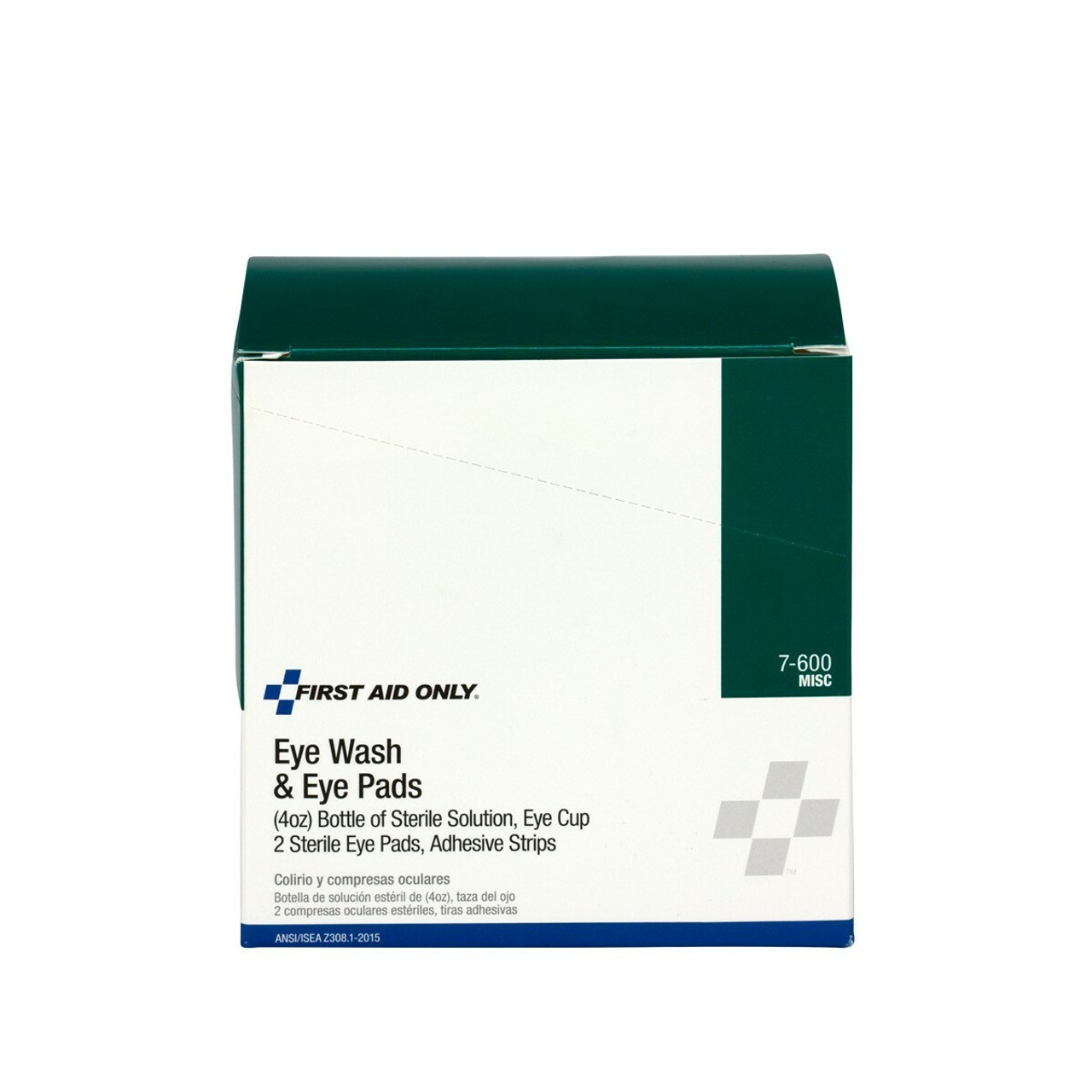  First Aid Only FAE-6022 Eye Wash, Pads and Tape Refill : Health  & Household