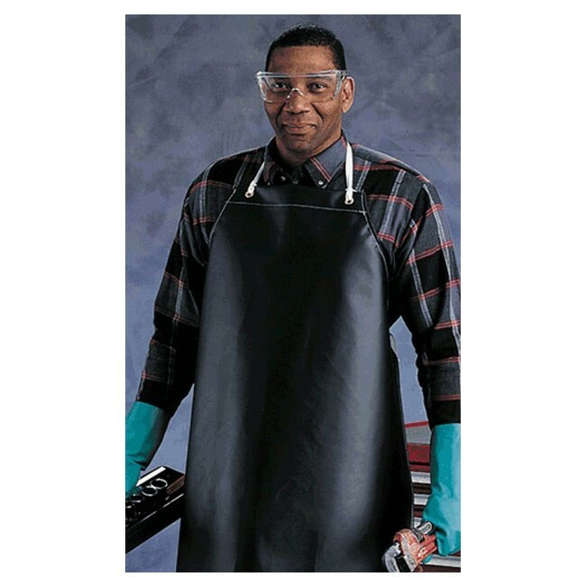 Ansell 56-512 Hycar CPP Supported Heavyweight Black Apron 35 in x