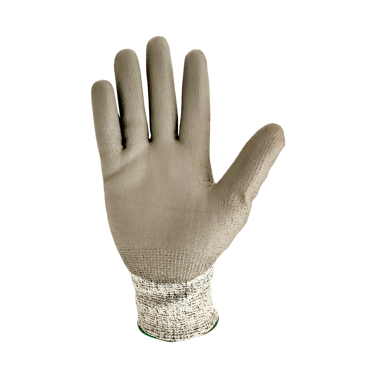 Advance ANSI A4 Level 4 Cut Resistant 13 Gauge HPPE Glove with Grey  Polyurethane Coating - 12 Pairs