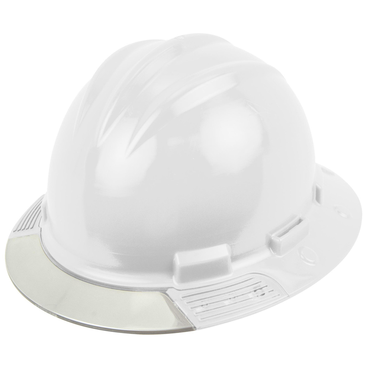 Bullard C33 Classic Full Brim Hard Hat w  Ratchet Suspension, White by - 5