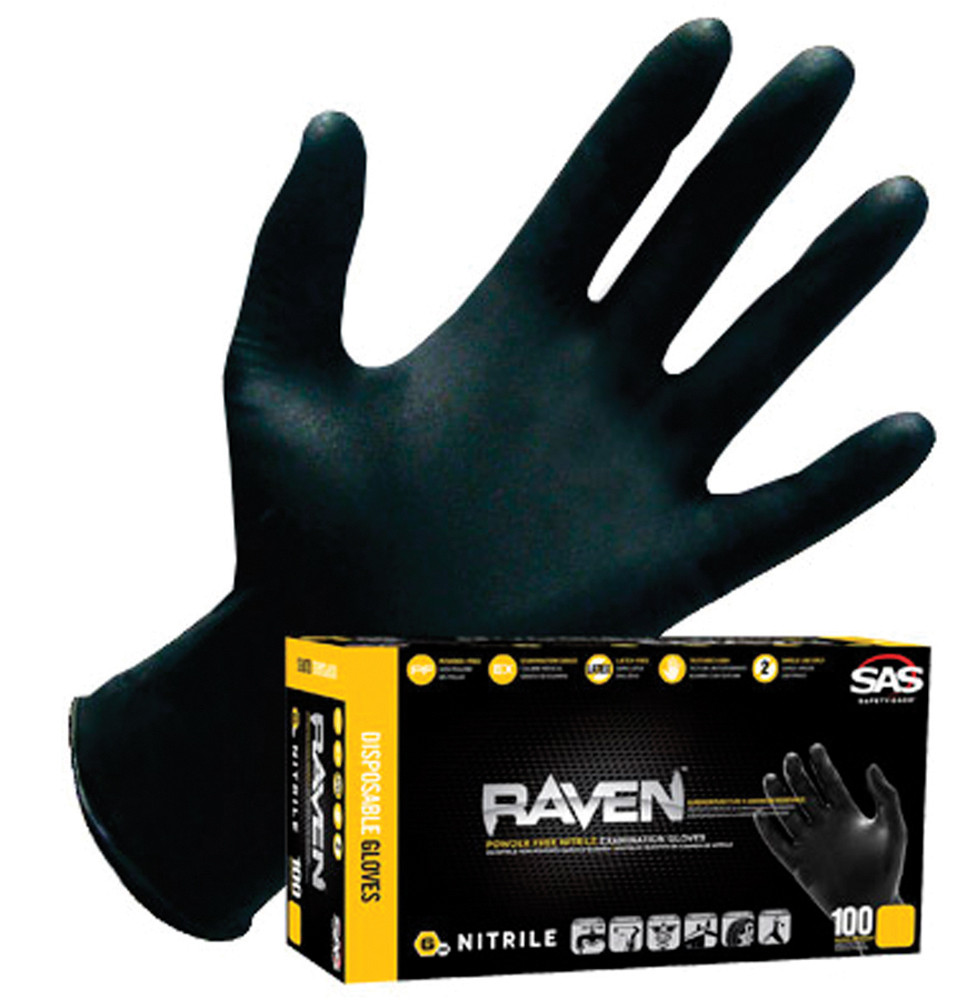 Raven Nitrile Gloves 66516