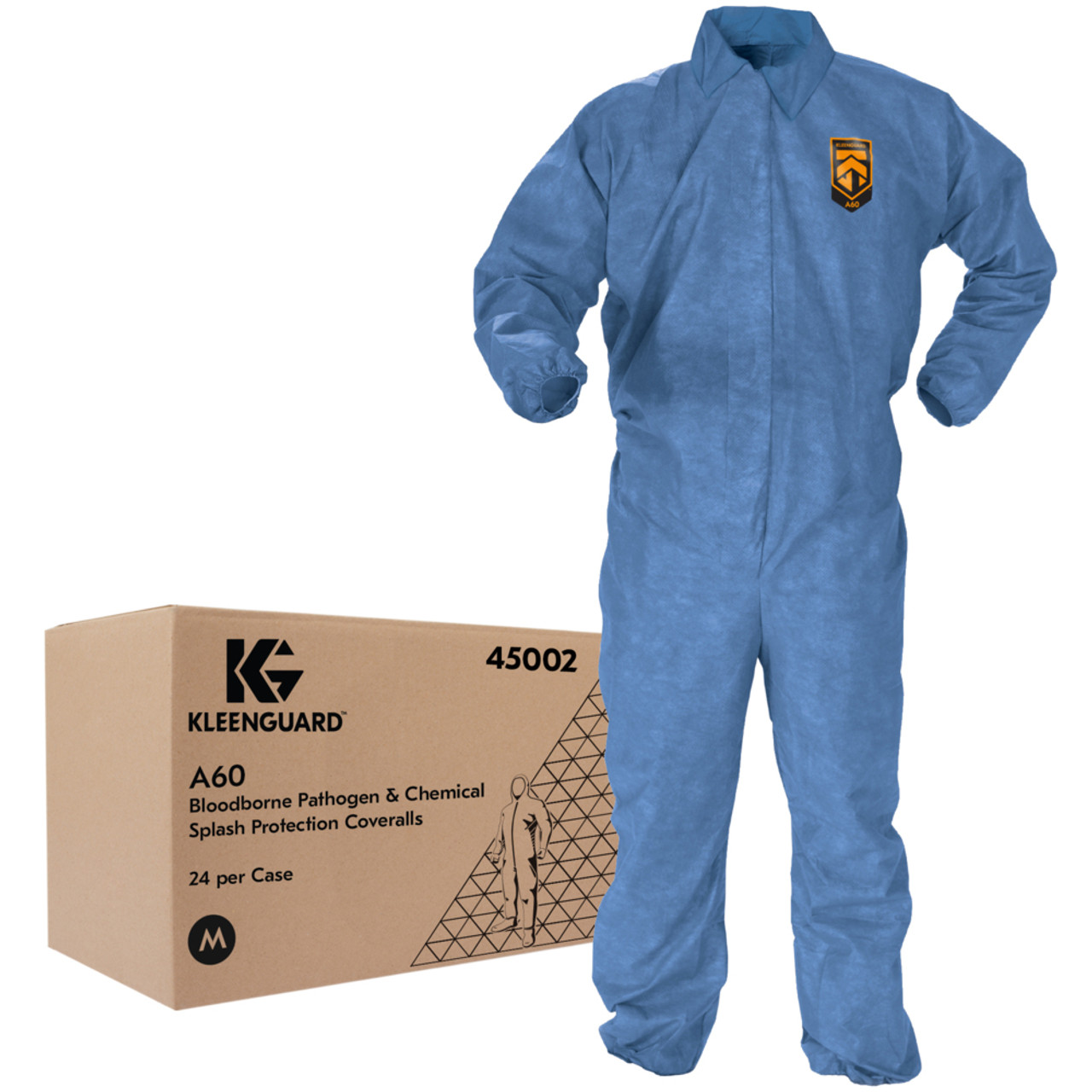 KleenGuard Chemical Resistant Suit, A60 Bloodborne Pathogen