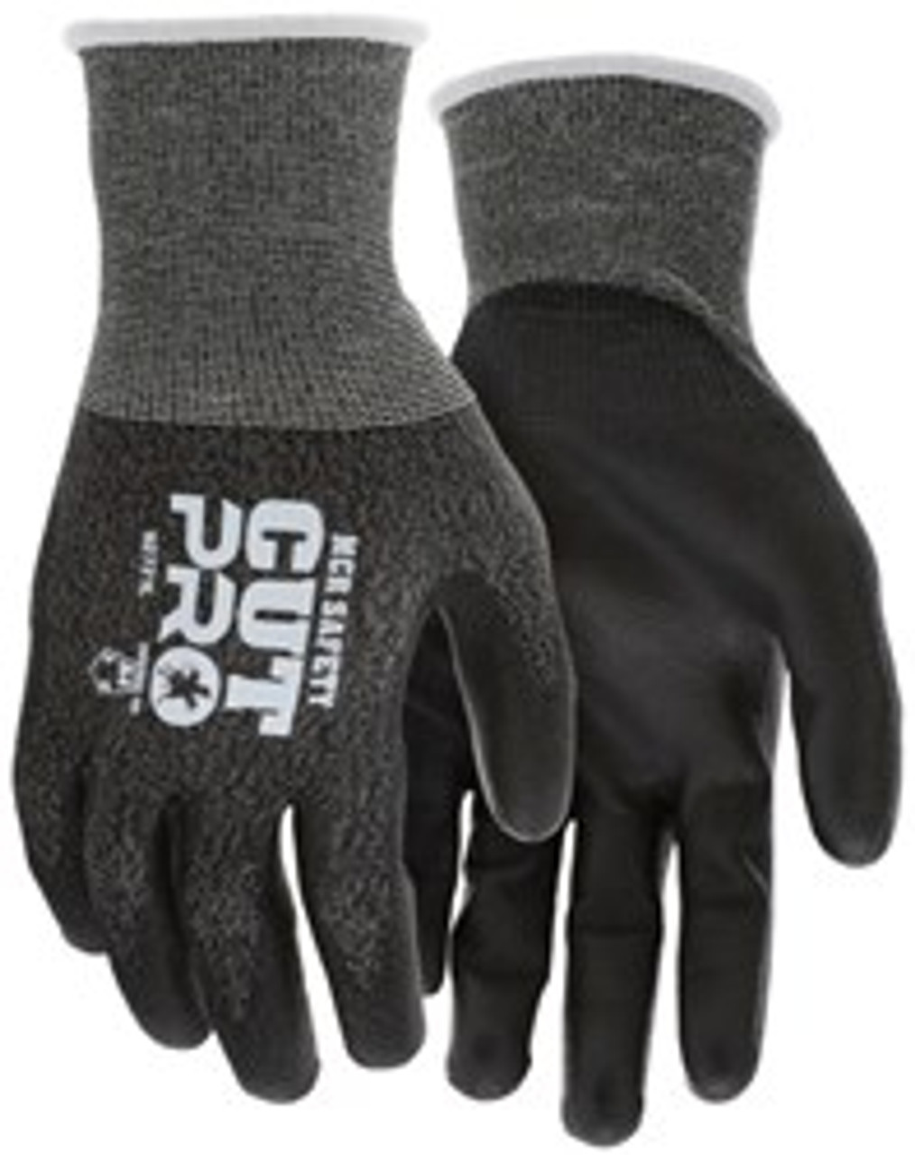 Gray Cut Resistant Safety Gloves - 1 pair