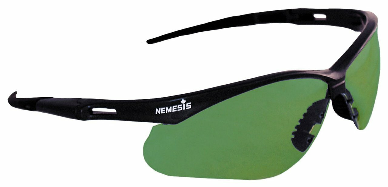 Nemesis Safety Glasses - Black Frame - IRUV 5.0 Lens