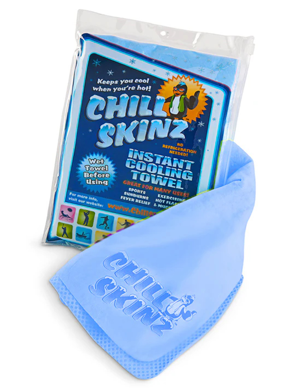 Chill Skinz CZ-T100 Large Blue Towel