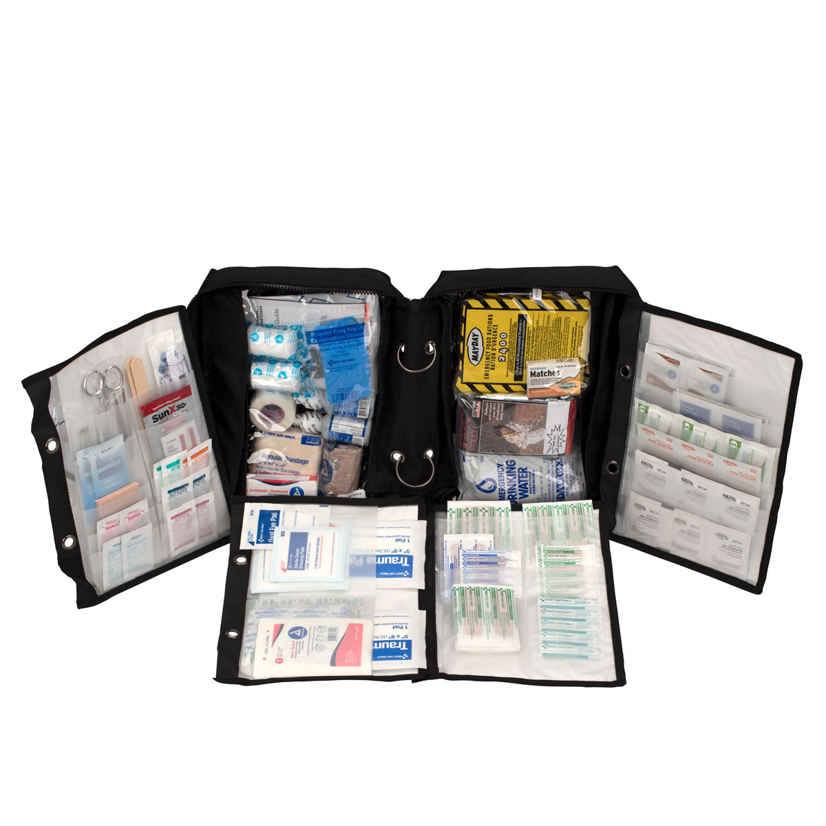 First Aid Only FA-462 Deluxe Emergency Preparedness Kit. Fabric Case
