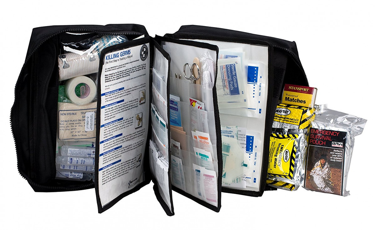 First Aid Only FA-462 Deluxe Emergency Preparedness Kit. Fabric Case