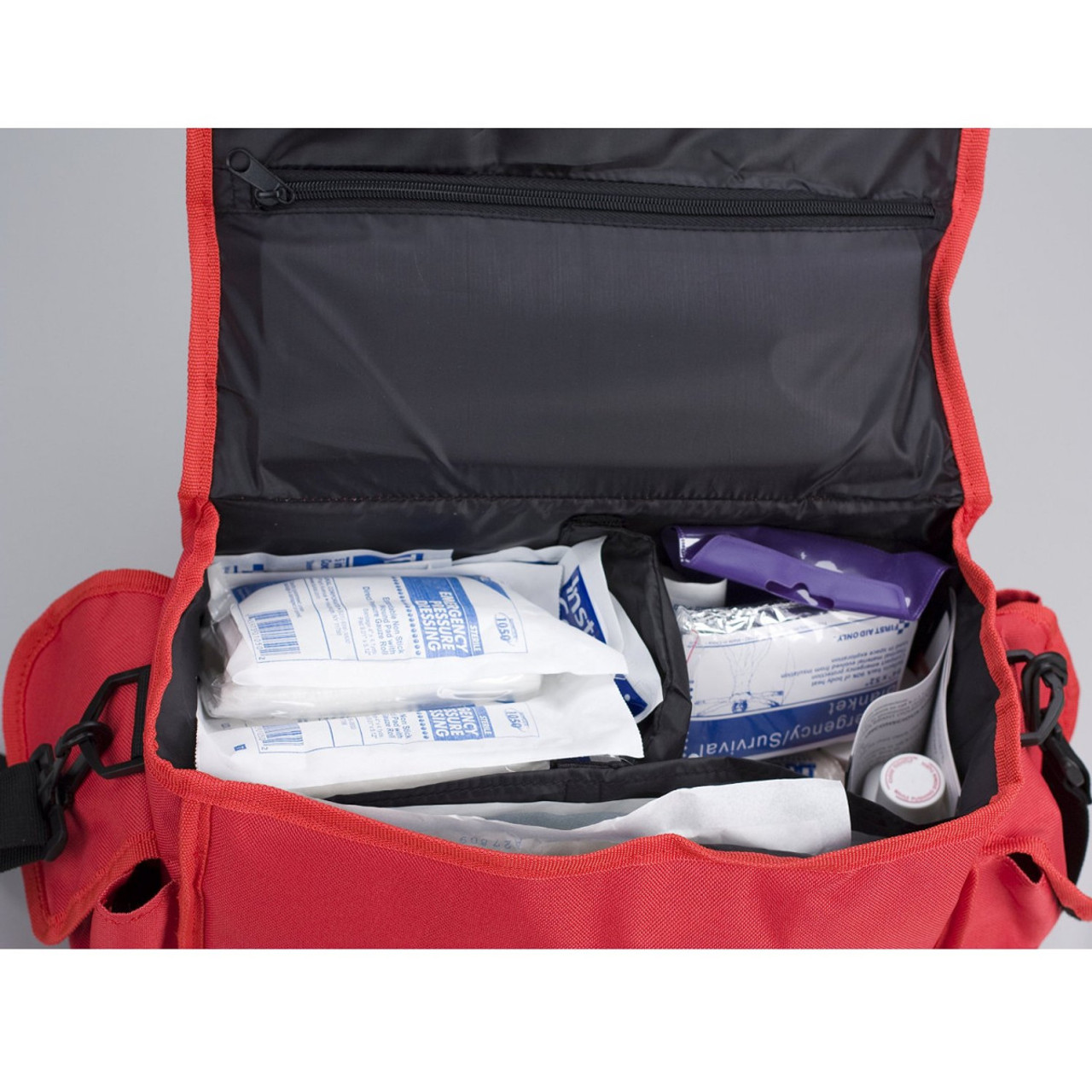 First Aid Only 520-FR All-Purpose Emergency First Aid Kit for Home, Work,  and Travel, 158 Pieces