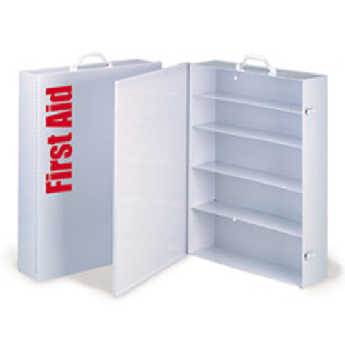 M5038 First Aid Only 5 Shelf Empty Metal Cabinet Swing Out Door