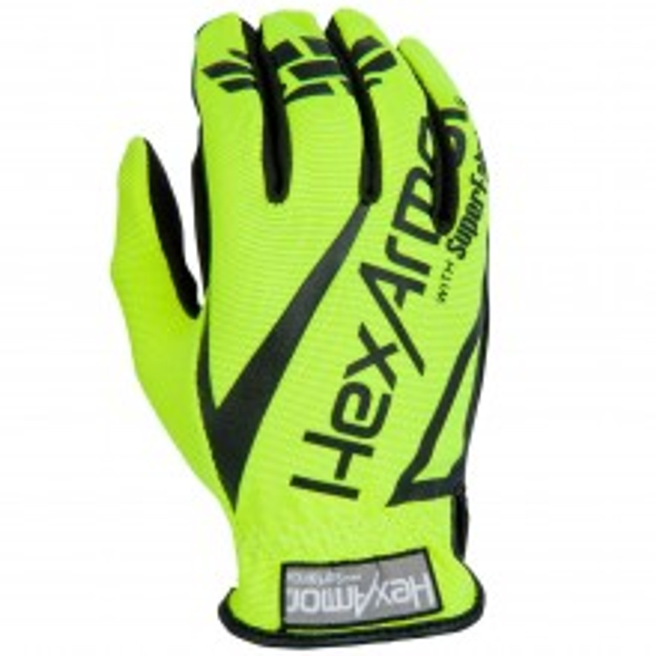 HexArmor 4033 Chrome Core Hi Vis SuperFabric Cut Resistance Gloves