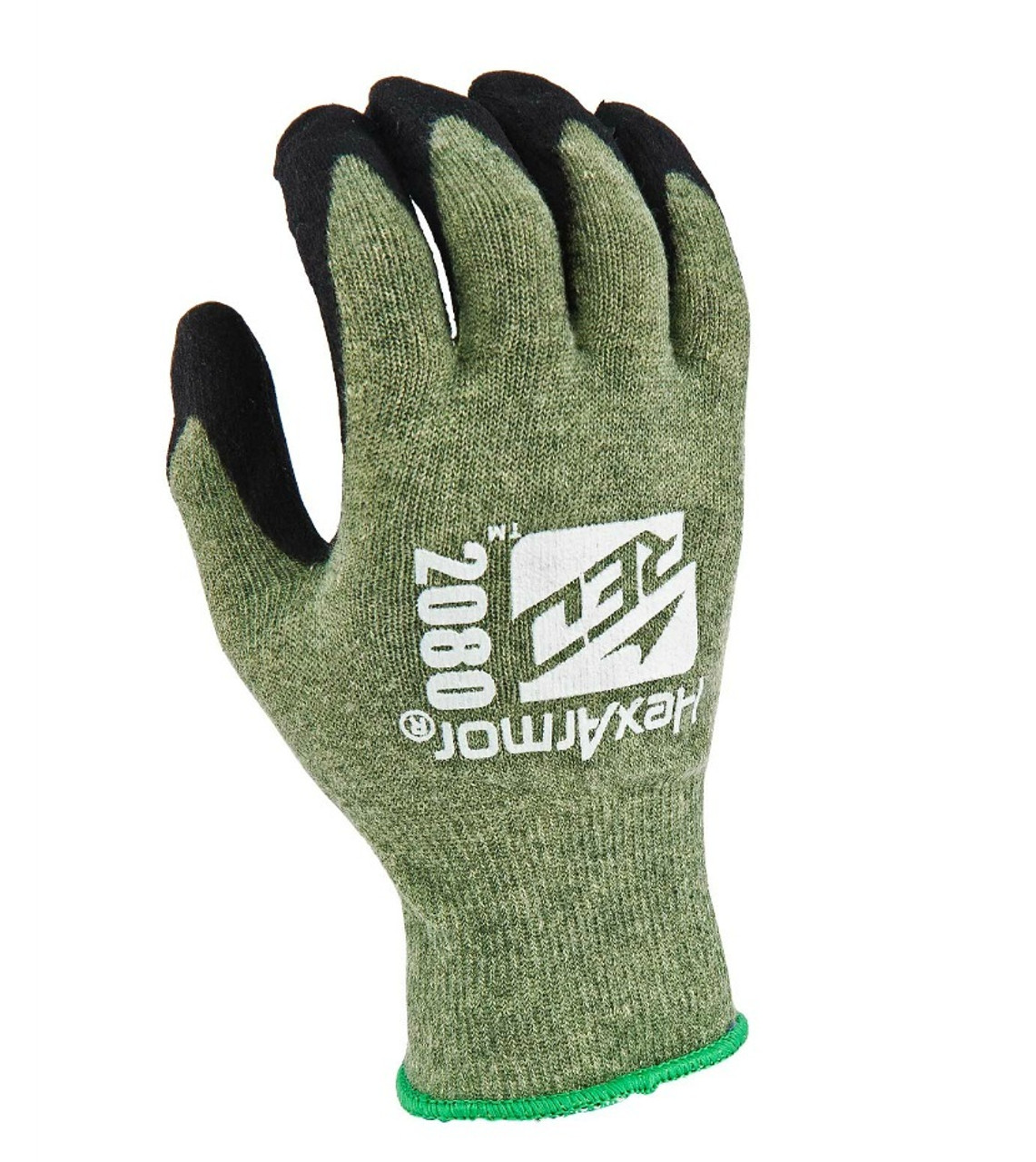 HexArmor 2080 2000 Series Kevlar Foam Nitrile Palm Cut Resistant Gloves