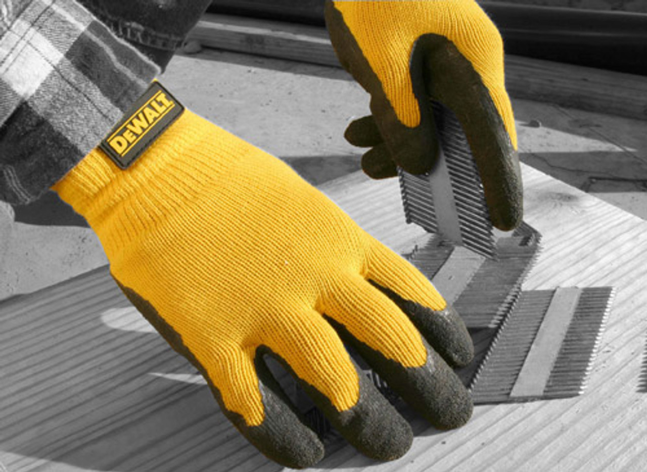 DeWalt Gripper Rubber Coated Glove