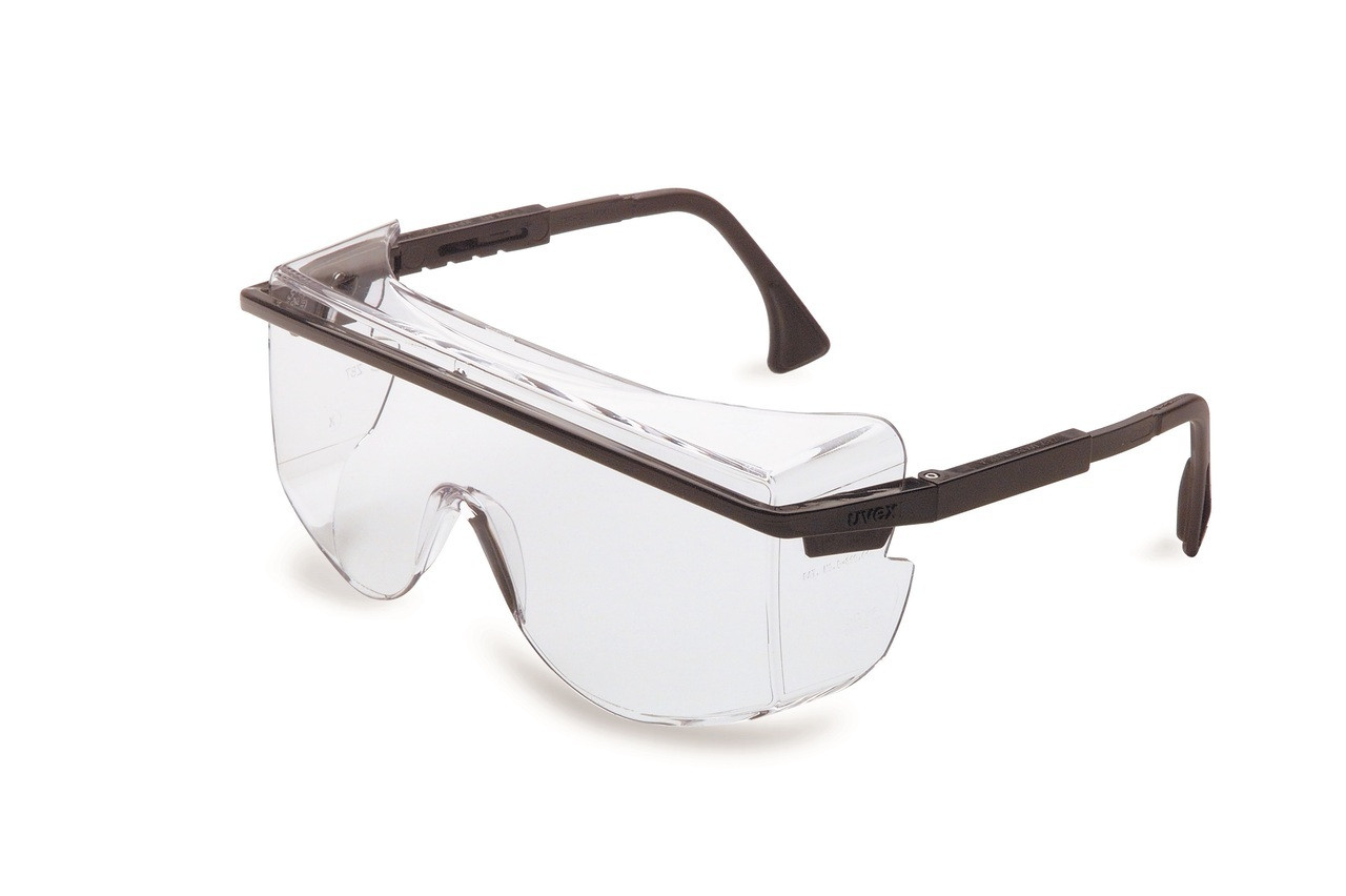 Uvex Astrospec OTG 3001 Eyewear; Clear/Blue S2510