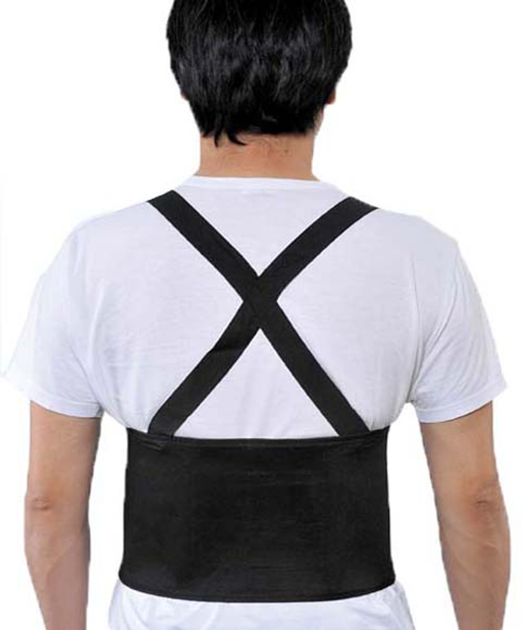 Back Support Belt With Attached Suspender