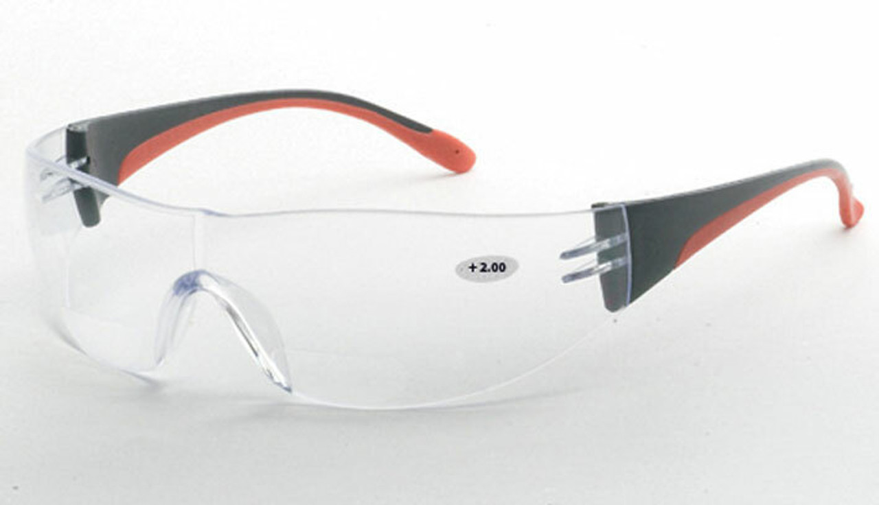 safety glasses with readers