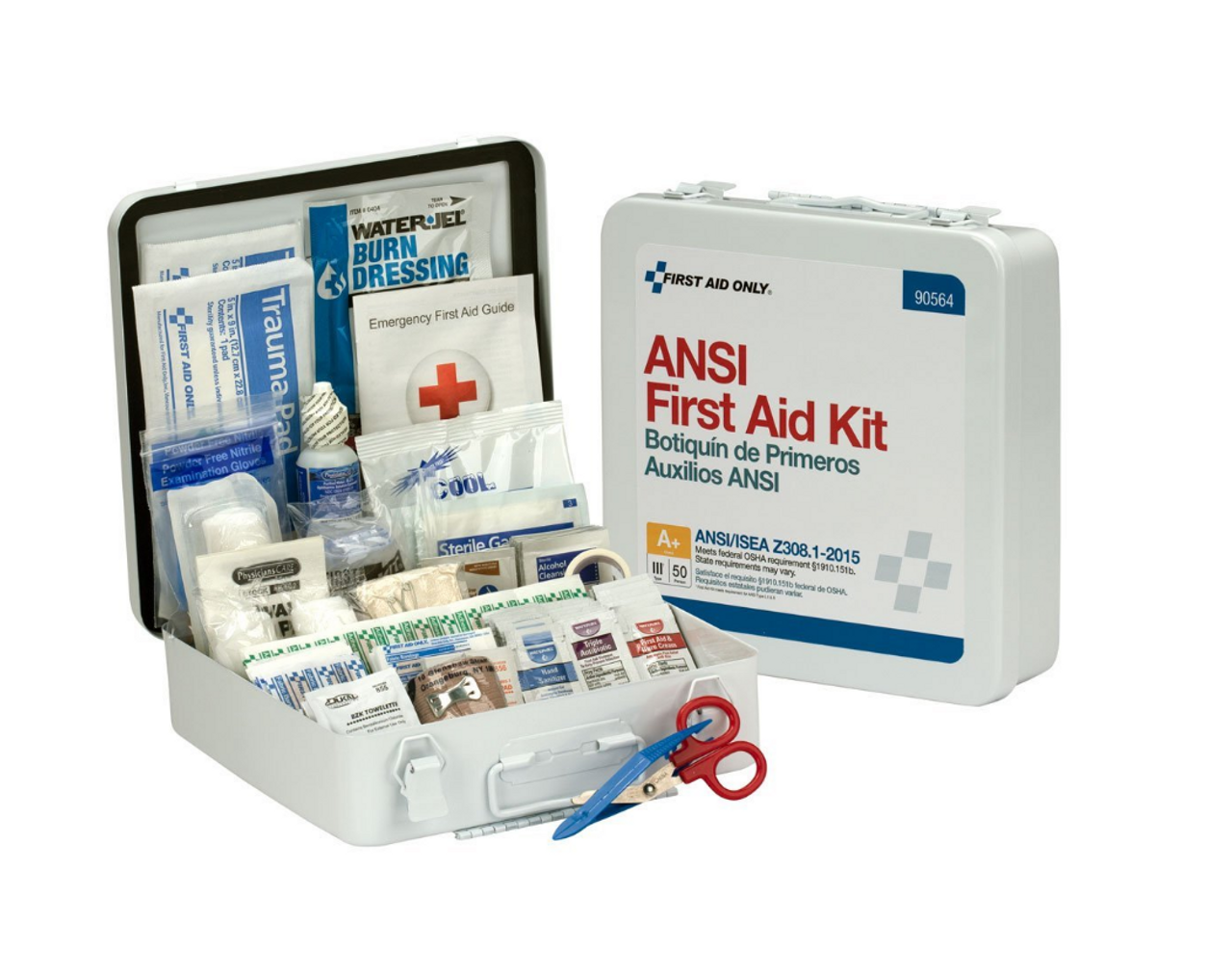 25 Person Bulk Fabric First Aid Kit, ANSI Compliant