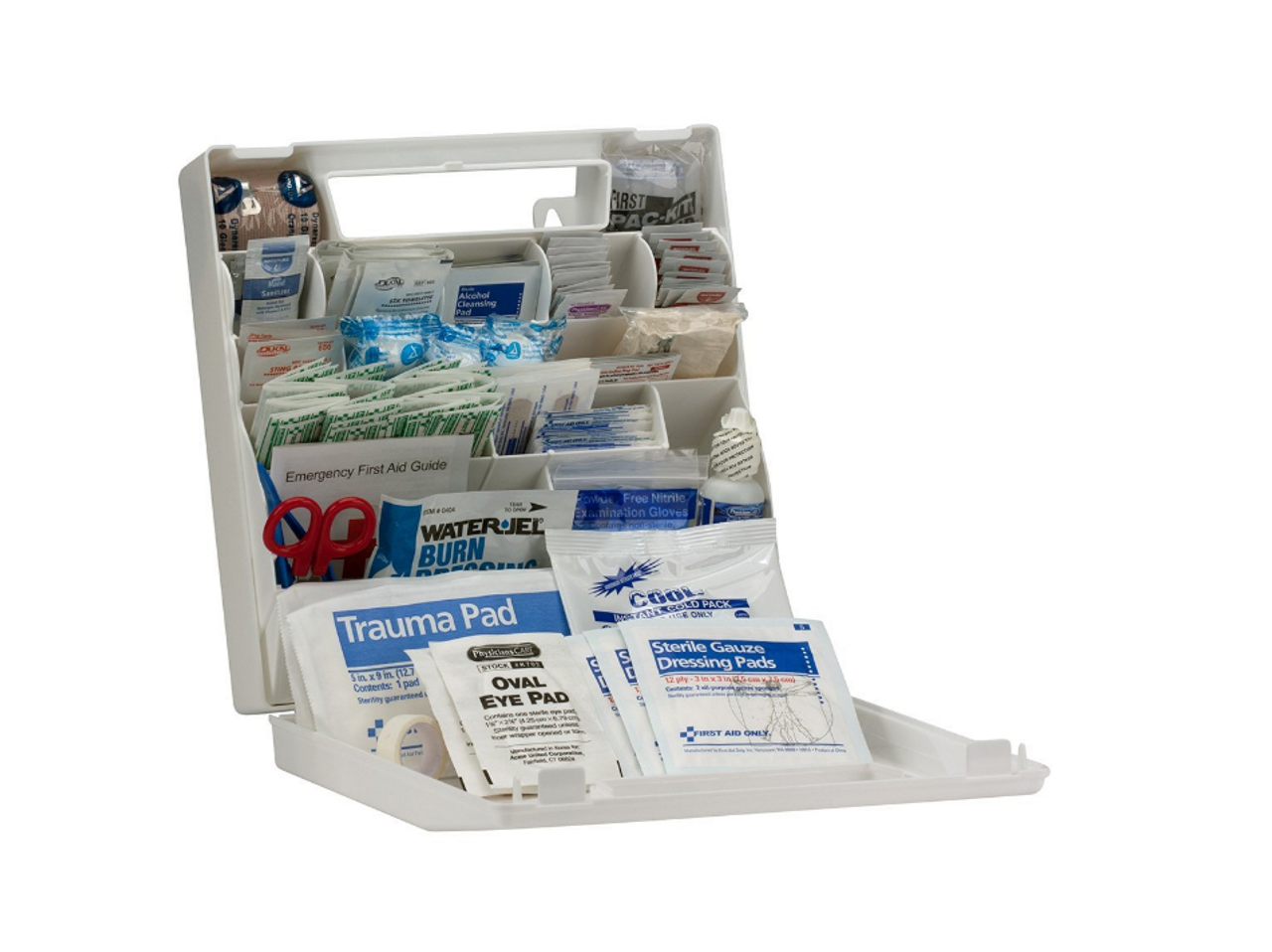 Class A+ 50 Person Bulk ANSI A+, Plastic First Aid Kit-Type I & II