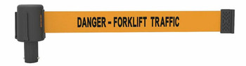 Banner Stakes PL4062 PLUS Orange "Danger - Forklift Traffic" Banner. Shop now!