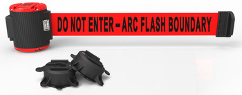 Banner Stakes MH5008 30' Magnetic Wall Mount - Red "Do Not Enter - Arc Flash Boundary" Banner. Shop now!