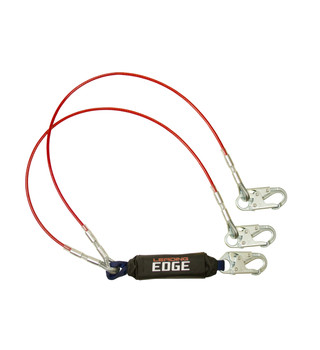 FallTech 8354LEY3A 6' Leading Edge Lanyard Y-Leg for 100% Tie-Off Aluminum Snap Hook and Rebar Hooks. Shop Now!