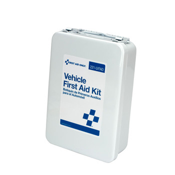 First Aid Only 221-U/FAO 25 Person Vehicle First Aid Kit, Metal Case