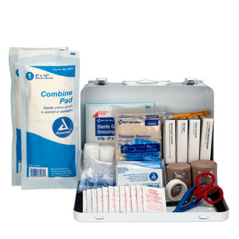 First Aid Only 5216 25 Person Loggers First Aid Kit, Metal Weatherproof Case. Shop Now!