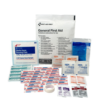 First Aid Only 71-020 58 Piece First Aid Essentials Triage Pack. Shop Now!