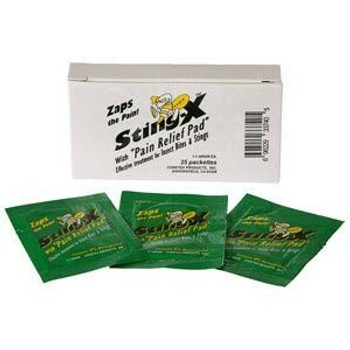 First Aid Only FA-19-025 Sting Relief Wipes, 25 Per Box. Shop Now!