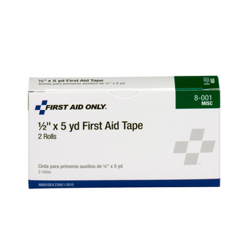 First Aid Only FA-8-001 1/2" X 5yd Medical Adhesive Tape, 2 Per Box. Shop Now!