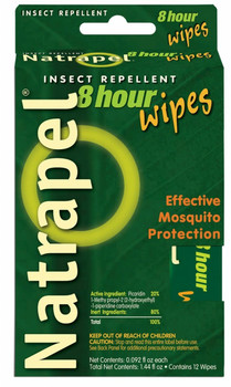 Natrapel 8 Hour Insect Repellent Wipes. Shop now!