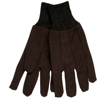 MCR Safety Brown Jersey Gloves. Shop Now!