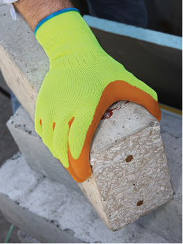 Showa Atlas Hi-Viz Grip Palm Coated Gloves. Shop now!